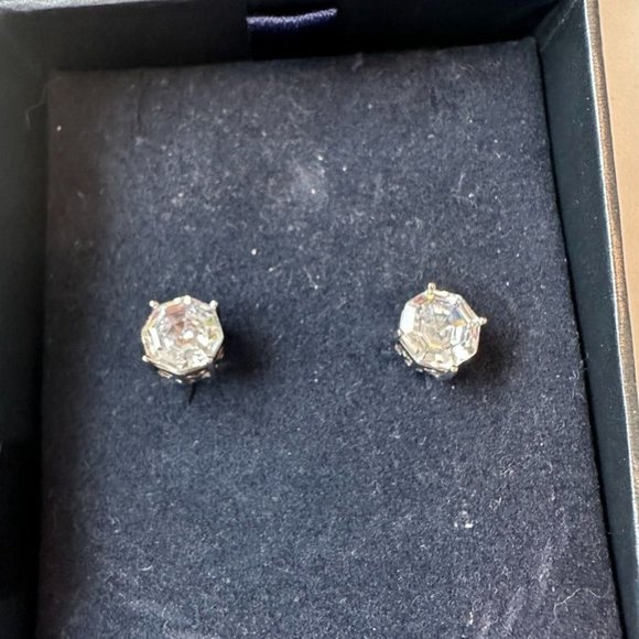 Lustro Stella Cubic Zirconia Studs - Picture 2 of 6